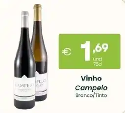 Roque Supermercados Vinho Campelo promoção