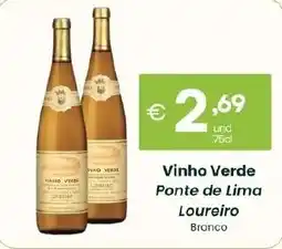 Roque Supermercados Vinho Verde Ponte de Lima Loureiro Branco promoção