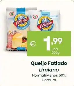 Roque Supermercados Queijo Fatiado Limiano promoção