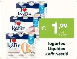Roque Supermercados logurtes Líquidos Kefir Nestlé promoção