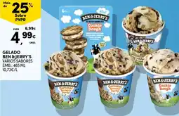 Continente Bom dia Gelado ben & jerry's varios sabores promoção