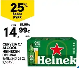 Continente Bom dia Cerveja c/ álcool heineken promoção