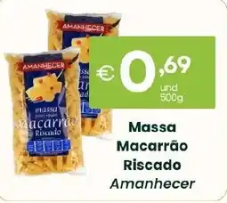 Roque Supermercados Massa macarrão riscado amanhecer promoção