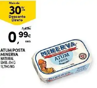 Continente Atum Posta Minerva 84g promoção