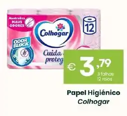 Roque Supermercados Papel Higiénico Colhogar promoção