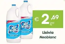 Roque Supermercados Lixívia Neoblanc promoção