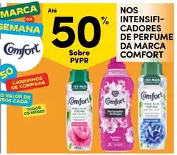 Continente Bom dia Nos intensificadores de perfume da marca comfort promoção