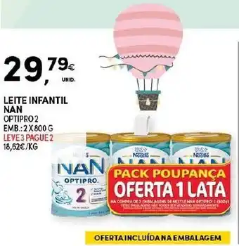 Leite Infantil Nan 2 x 800g