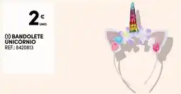 Continente Bom dia Bandolete unicórnio ref.: 8420813 promoção