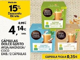 Continente Cápsulas Dolce Gusto 12 Cápsulas promoção