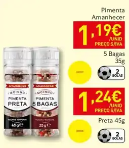 Recheio Pimenta Amanhecer Preta promoção