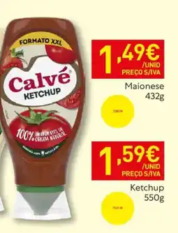 Recheio Molhos Calvé Top Down Ketchup promoção