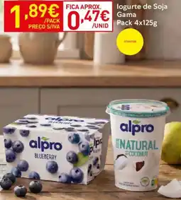 Recheio logurte de Soja promoção