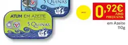 Recheio Atum 5 Quinas em Azeite promoção