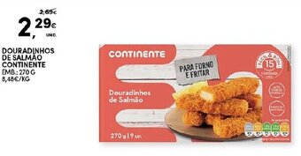 Continente Douradinhos de Salmão Continente 270g promoção