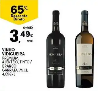 Continente Vinho Vidigueira 75cl promoção