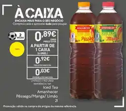 Recheio Iced Tea Amanhecer promoção