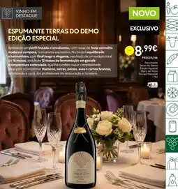 Recheio Espumante terras do demo edição especial promoção