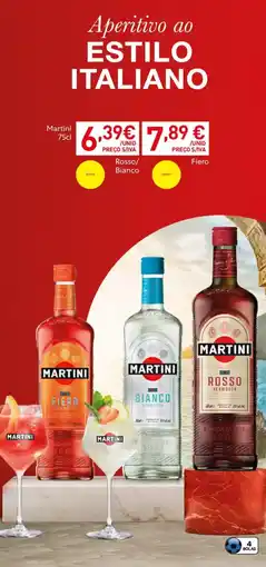Recheio Aperitivo ao ESTILO ITALIANO Martini promoção