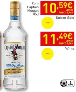 Recheio Rum Captain Morgan White Rum promoção