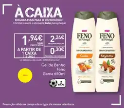 Recheio Gel de Banho Feno Gama promoção