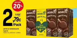 Intermarché Leite c/ chocolate Agros promoção