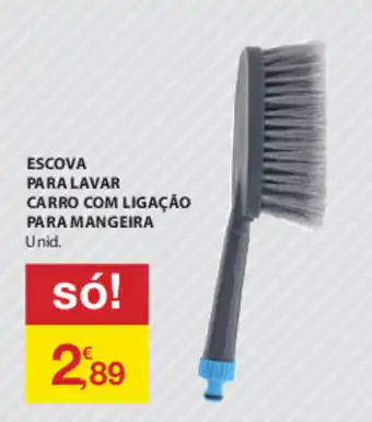 Escova para Lavar Carro com Ligação para Mangeira