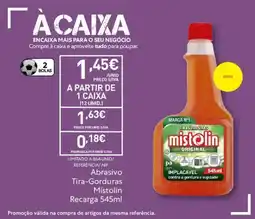 Recheio Abrasivo Tira-Gorduras Mistolin Recarga promoção