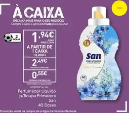 Recheio Perfumador Líquido p/Roupa Primavera San promoção