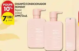 Pingo Doce Сhampo/condicionador monday promoção