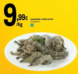 Intermarché Camarão-tigre 20/30 congelado promoção