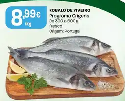 Intermarché Robalo de viveiro Programa Origens promoção