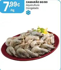 Intermarché Camarão 60/80 aquicultura congelado promoção