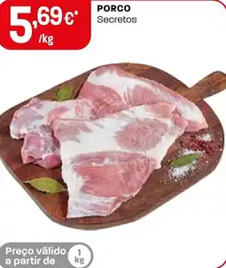 Intermarché Porco Secretos promoção