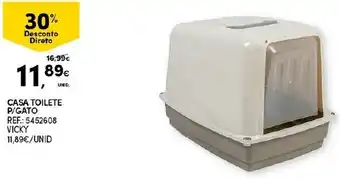 Continente Casa Toilete P/Gato promoção