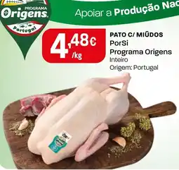 Intermarché PATO C/ MIŪDOS PorSi Programa Origens Inteiro promoção