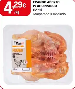 Intermarché Frango aberto p/ churrasco porsi promoção