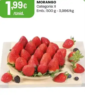 Intermarché Morango promoção