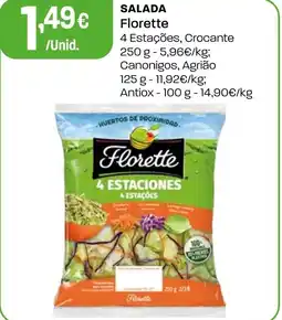 Intermarché SALADA Florette promoção