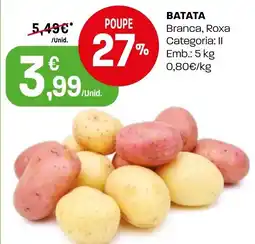 Intermarché Batata promoção