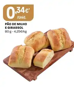 Intermarché Pão de milho e girassol promoção