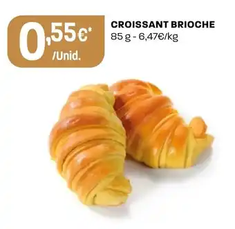Intermarché Croissant brioche promoção