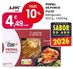 Intermarché Pernil de porco porsi refrigerado promoção