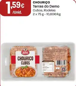Intermarché CHOURIÇO Terras do Demo Cubos, Rodelas promoção
