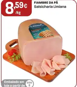 Intermarché Fiambre da pā Salsicharia Limiana promoção
