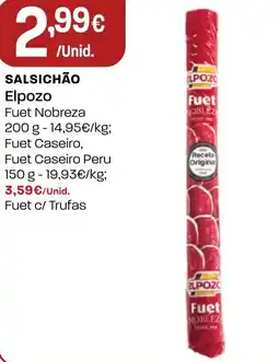 Intermarché Salsichão elpozo promoção