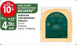 Intermarché Queijo da ilha graciosa Milhafre promoção