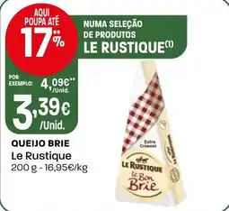 Intermarché Queijo brie le rustique promoção