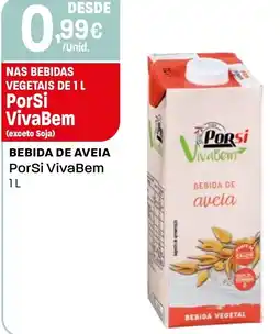 Intermarché Bebida de aveia PorSi VivaBem promoção