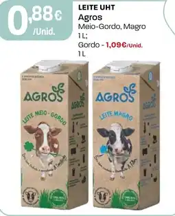 Intermarché Leite uht Agros promoção